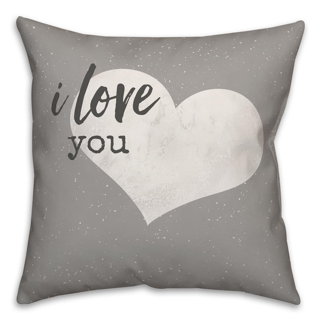 I Love You to the Moon and Back Reversible Throw Pillow